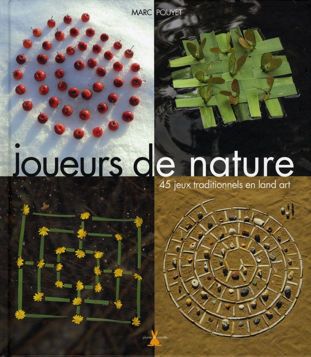 Joueurs de nature fabriquer des jeux avec la nature