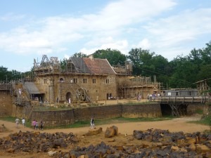 Construction du château de Guédelon