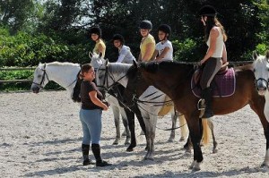 cours d'équitation enfant