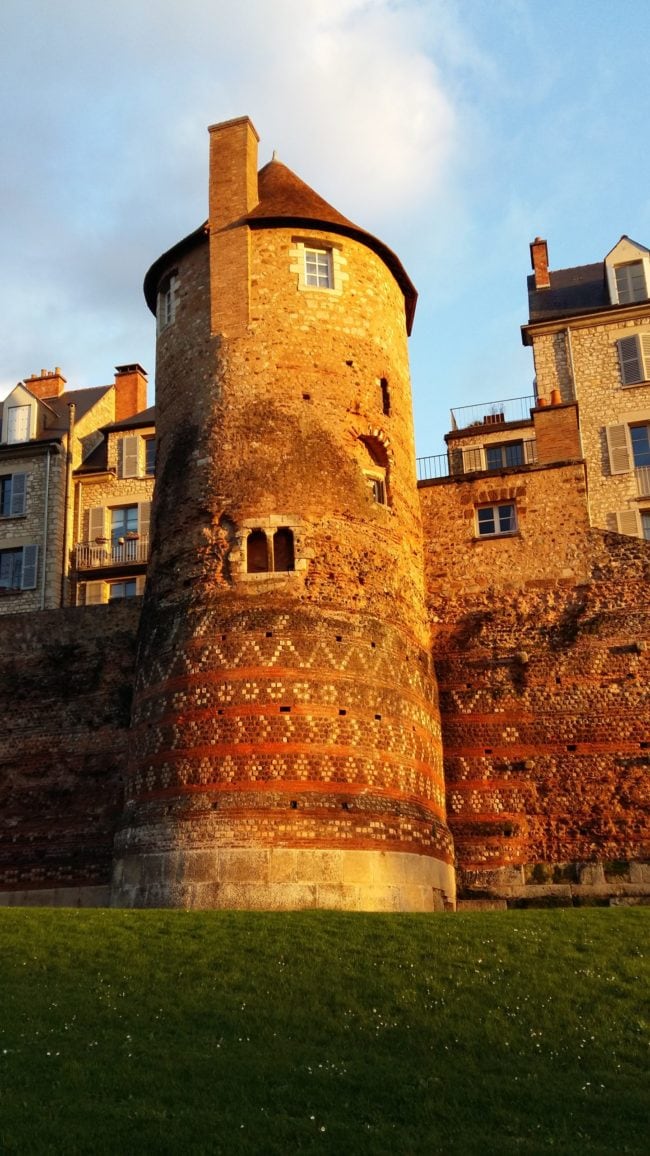 Le Mans Tour des Ardents, enceinte romaine