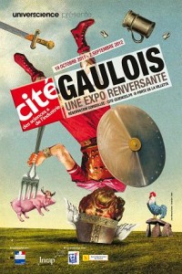 Affiche exposition Gaulois Cité des Sciences