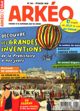 Arkeo Junior magazine sur l'Histoire pour les enfants