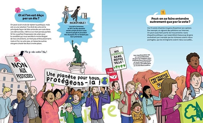 livre pour expliquer la démocratie aux enfants