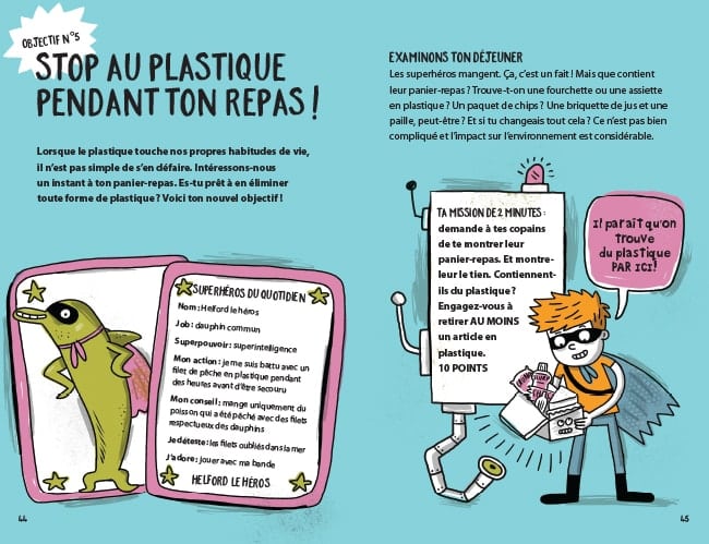 livre jeunesse de sensibilisation au plastique