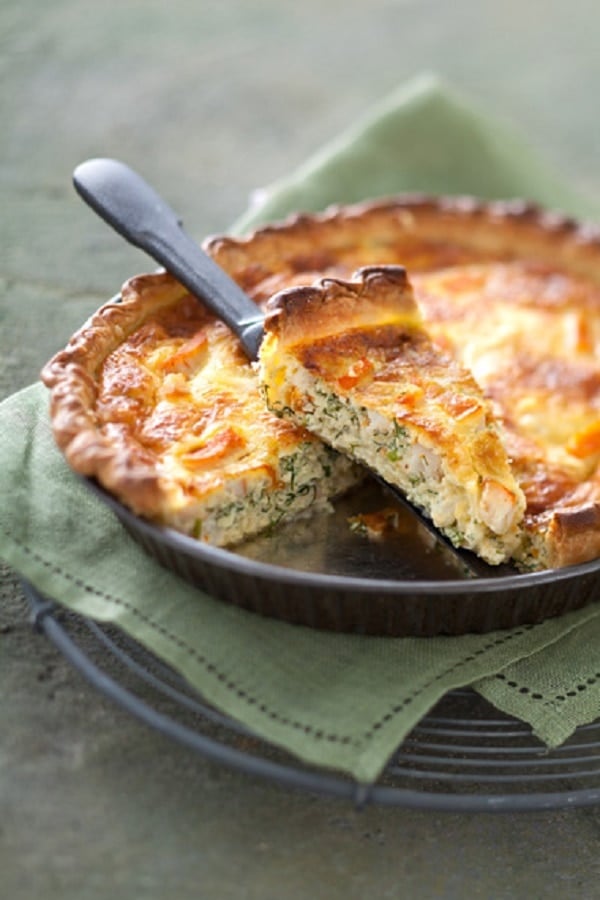 recette quiche de haddock fumé au Bello Gratino