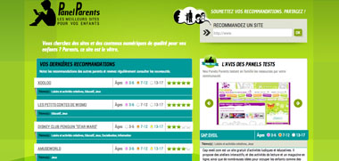 capture écran panelparents.fr