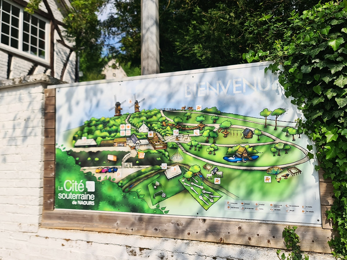 Naours cité souterraine visite