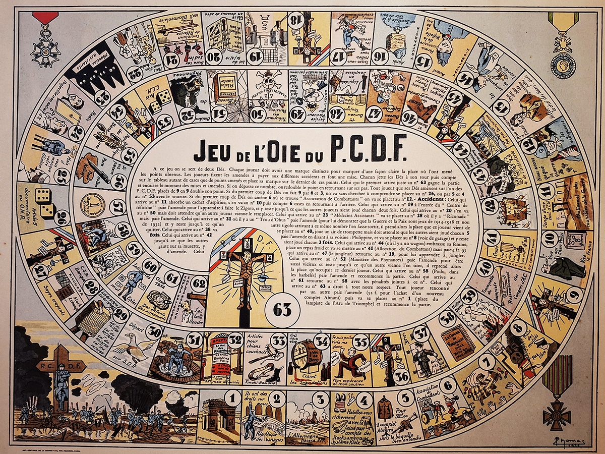 jeu de l'oie édition 14-18
