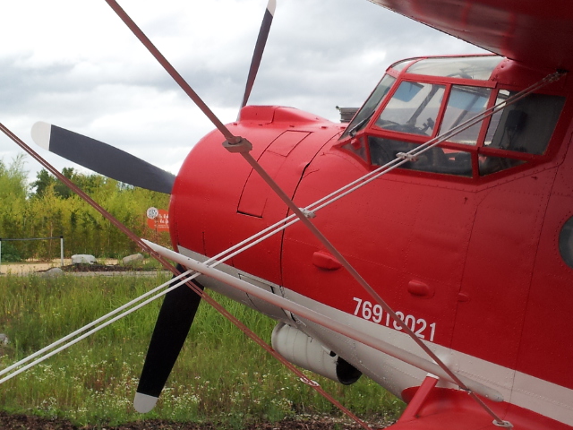 Antonov 2 au Parc du Petit Prince