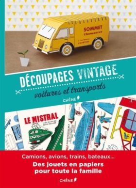 découpages vintages voitures et transports