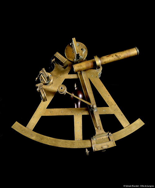 sextant-de-marine-Musee-de-Langres sextant de marine Musée de Langres