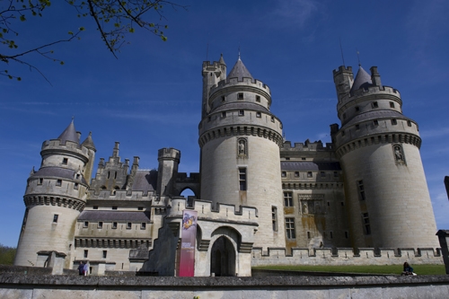 château de Pierrefonds dans l'Oise