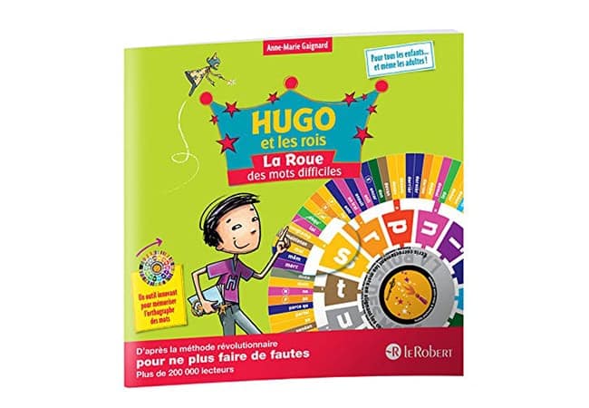 Hugo et la roue des mots difficiles, pour apprendre l'orthographe