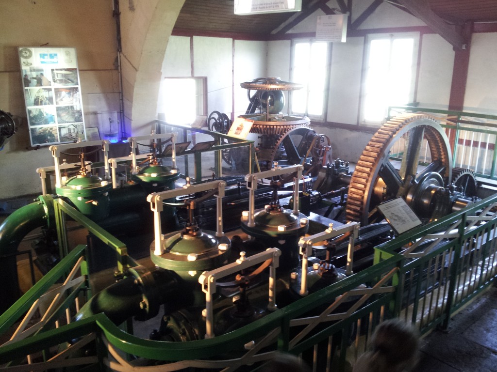 salle des machines du Pavillon de Manse