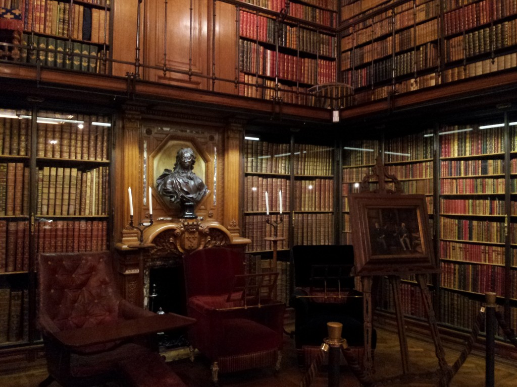 Bibliothèque du château de chantilly