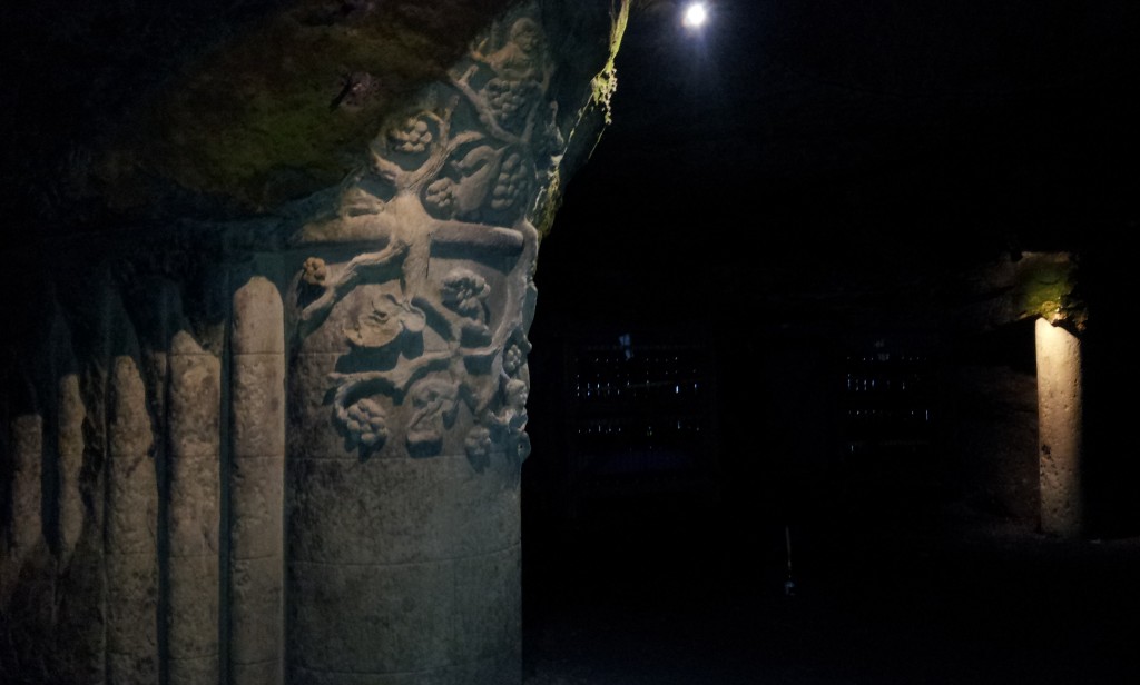 La cathédrale engloutie caves Bouvet-Ladubay