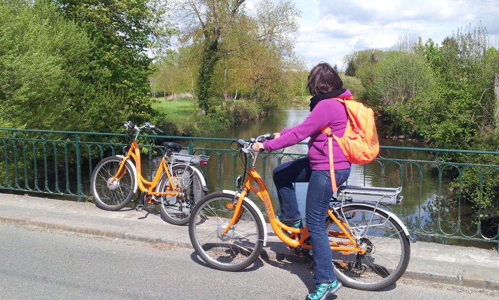 sur la Véloscénie le long de l'Eure