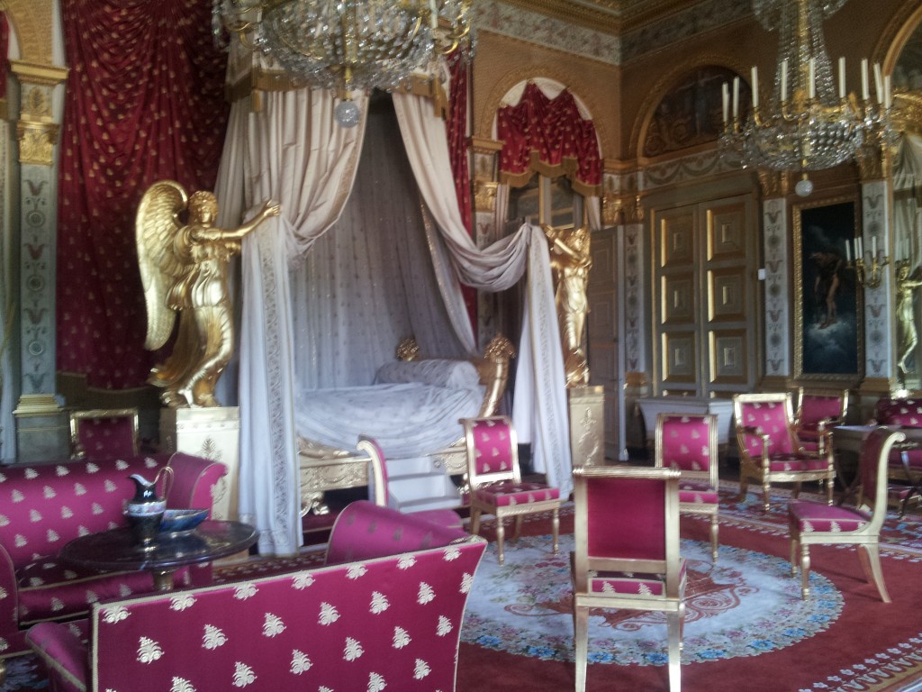 chambre de l'impératrice au Palais de Compiègne