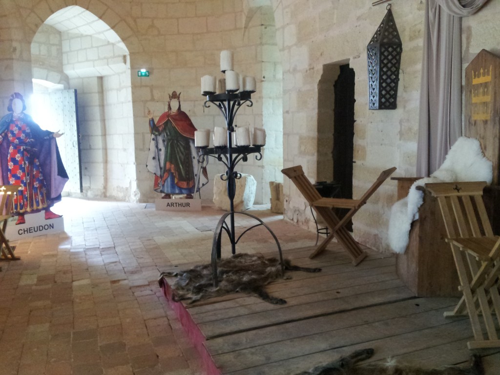 Parcours La légende d'Arthur à la forteresse de Chinon