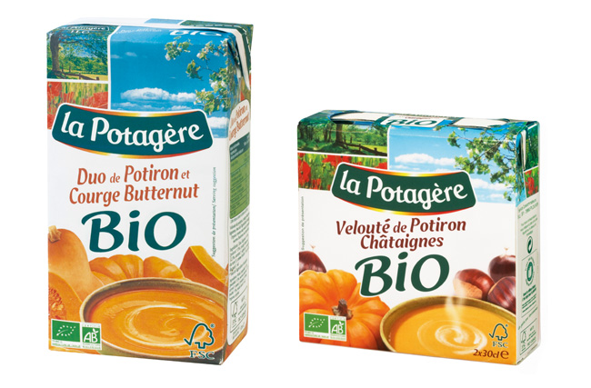 La Potagère lance des soupes déshydratées bio