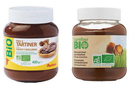 Pot de pâte à tartiner aux noisettes Bio Nocciolata Bianca Rigoni di Asiago  sans huile de palme (270g) –