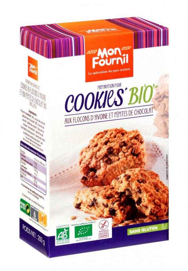 préparation pour cookies bio Mon Fournil avis