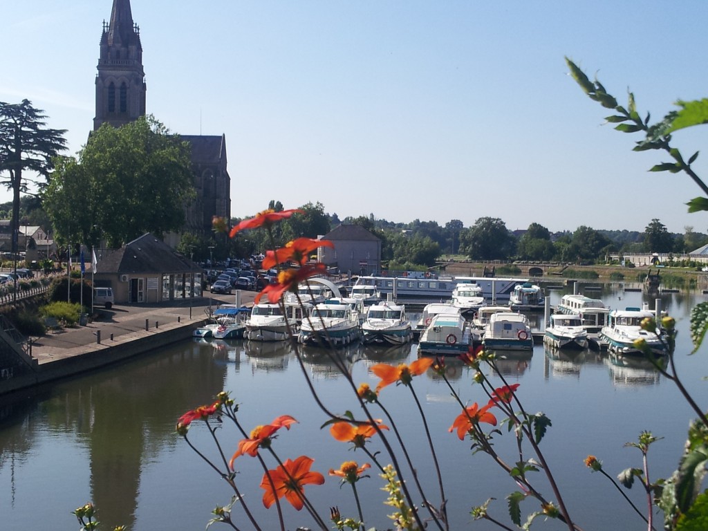 port de plaisance de Sablé sur Sarthe