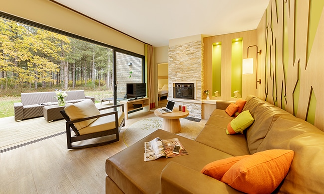 center parcs bois aux daims interieur cottage vip