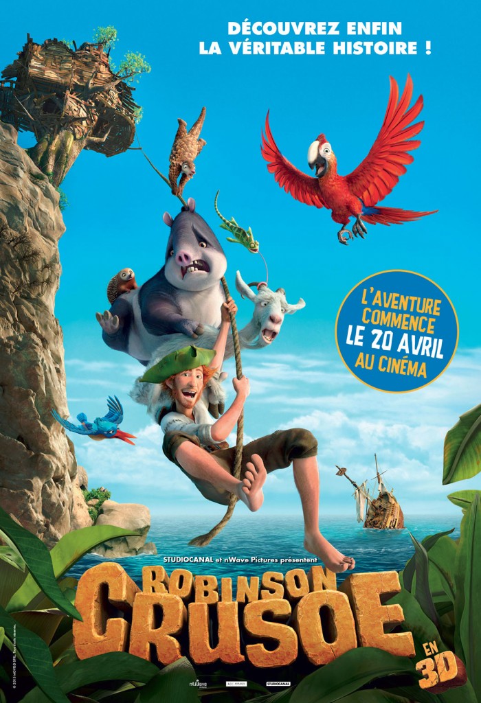 affiche du film Robinson Crusoé