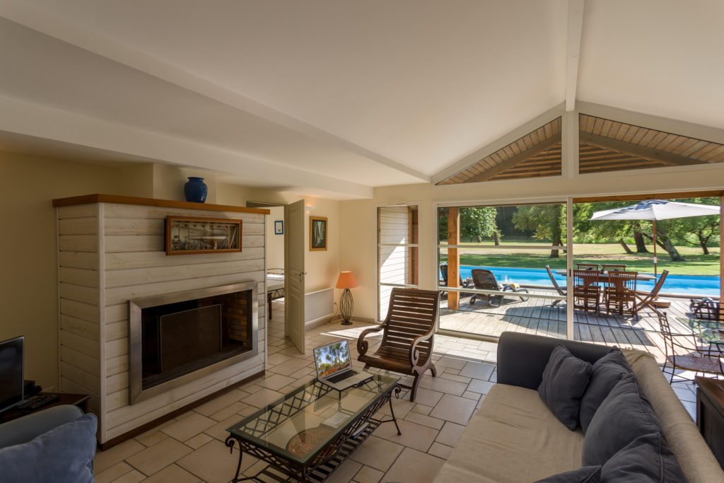 Intérieur villa Madame Vacances La Clairière aux Chevreuils de Moliets