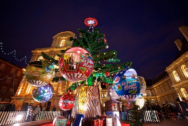 manège marché de Noël Amiens