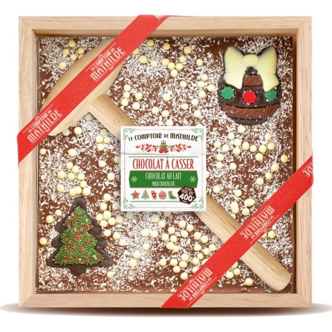 chocolat à casser Noël Comptoir de Mathilde