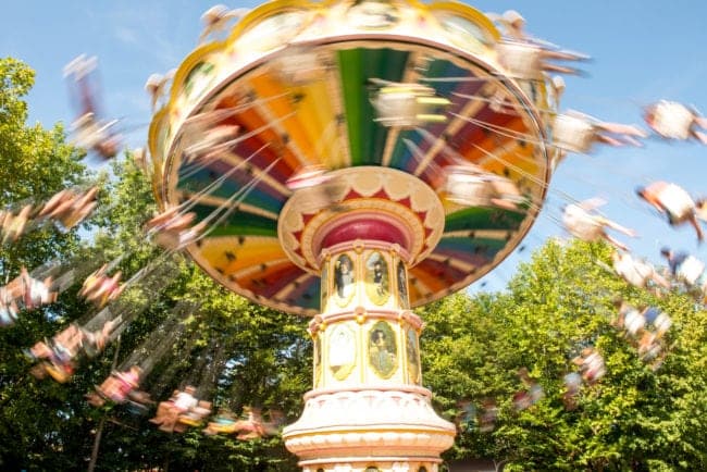 Walibi Sud-Ouest chaises volantes