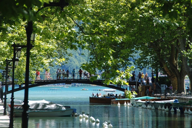 Pont des Amours à Annecy