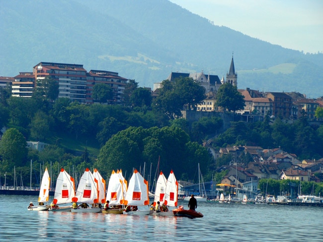 Stage de voile pour enfants à Thonon-les-Bains 