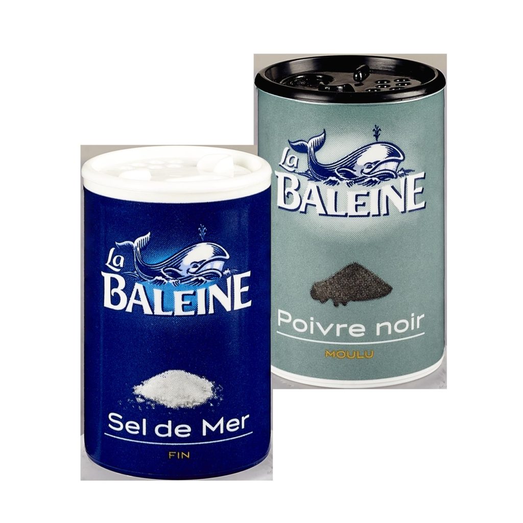 Duo sel et poivre mini format La Baleine