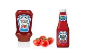 Ketchup 50 % de sucre en moins Heinz