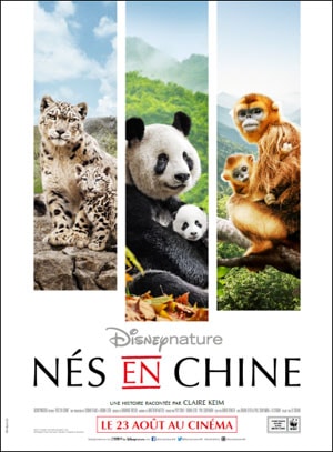 Affiche Nés en Chine, Disneynature