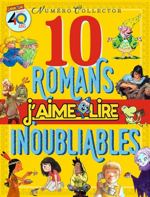 Couverture J'aime Lire hors série spécial 40 ans