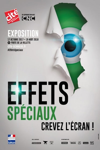 Invitation expo Effets Spéciaux crevez l écran invitation expo effets speciaux crevez lecran