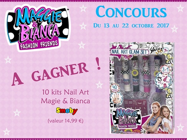 A gagner des kits Nail Art avec Maggie & Bianca  Concours-maggie-et-bianca