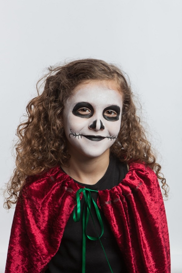 maquillage halloween fille simple