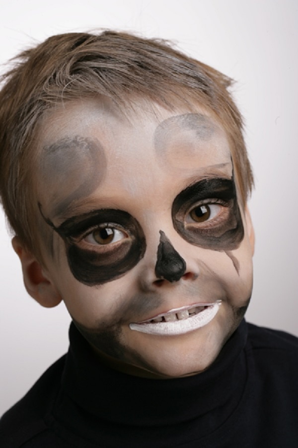 maquillage squelette halloween