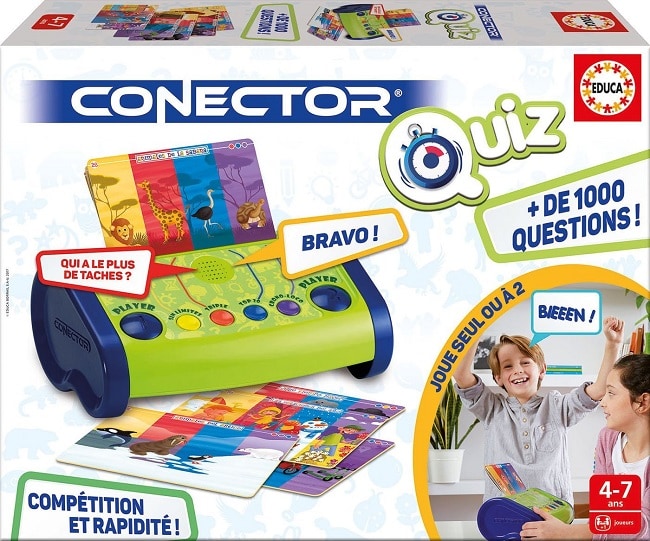 Connector Quiz un jeu Educa