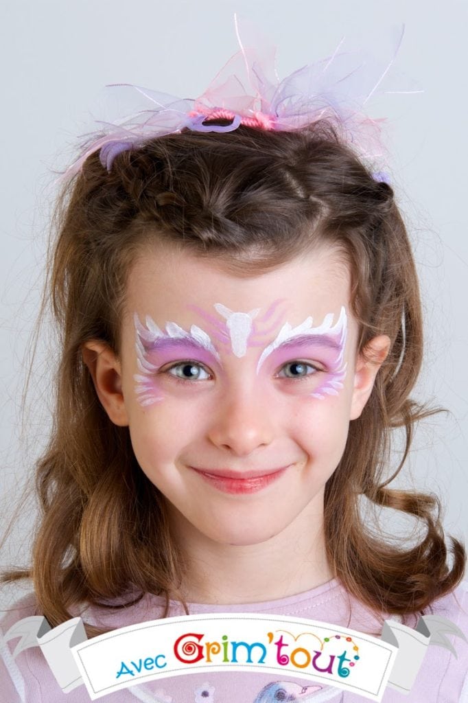 maquillage licorne petite fille
