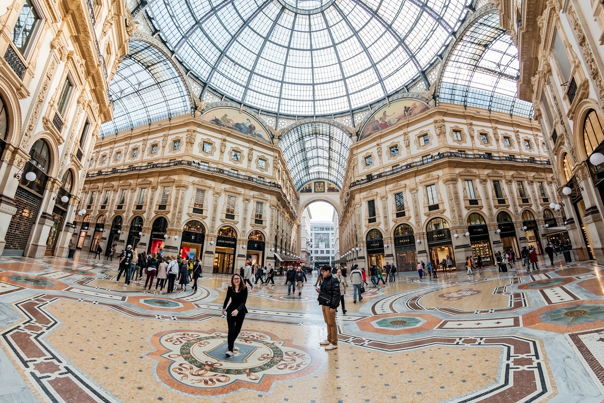 galerie victor emmanuel milan shopping
