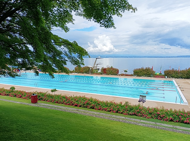 piscine centre nautique Evian