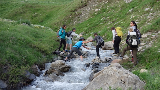 randonnée Oisans famille