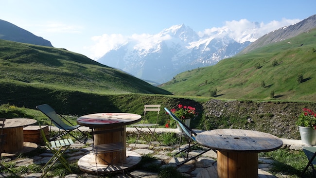 nuit en refuge en famille en oisans