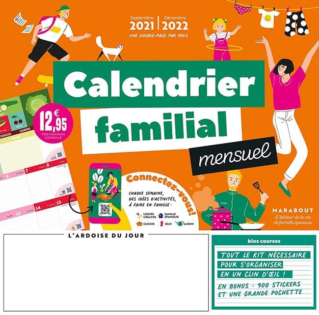Calendrier familial 20212022 lequel choisir ? MaFamilleZen
